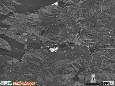 Zip code 04462 satellite photo by USGS