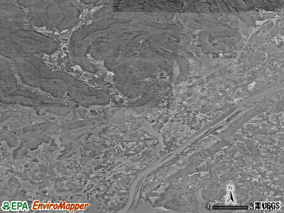 Zip code 35772 satellite photo by USGS