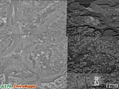 Zip code 35958 satellite photo by USGS