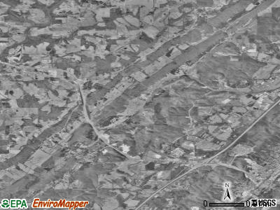 Zip code 35968 satellite photo by USGS
