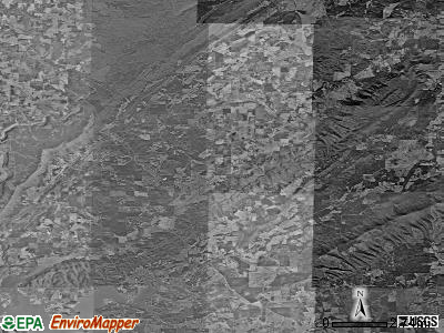 Zip code 35973 satellite photo by USGS