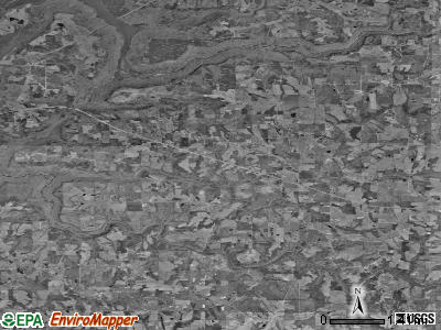 Zip code 35975 satellite photo by USGS