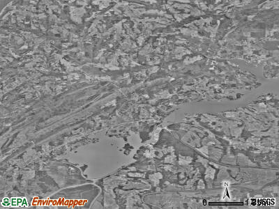 Zip code 35983 satellite photo by USGS