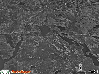 Zip code 04472 satellite photo by USGS