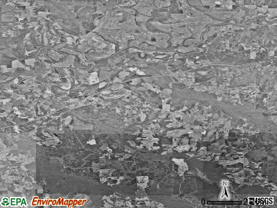 Zip code 36075 satellite photo by USGS