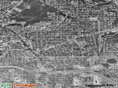 Zip code 36107 satellite photo by USGS