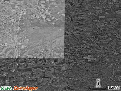 Zip code 36207 satellite photo by USGS