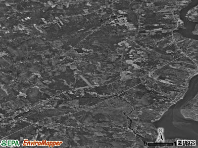 Zip code 04496 satellite photo by USGS