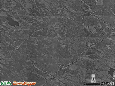 Zip code 04497 satellite photo by USGS