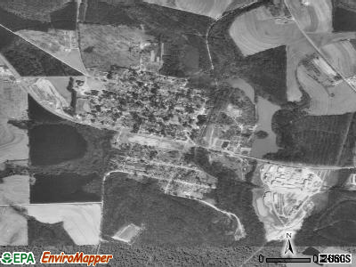 Zip code 36455 satellite photo by USGS