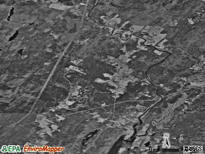 Zip code 04535 satellite photo by USGS