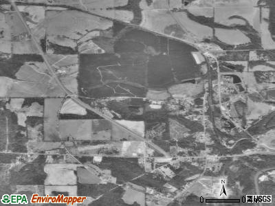 Zip code 36476 satellite photo by USGS