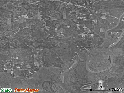 Zip code 36515 satellite photo by USGS