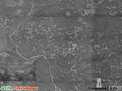 Zip code 36524 satellite photo by USGS