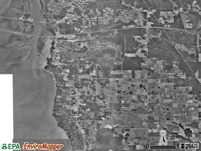 Zip code 36526 satellite photo by USGS