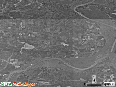 Zip code 36540 satellite photo by USGS