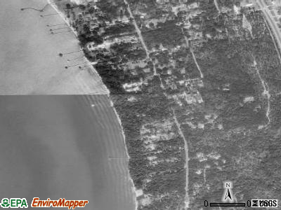 Zip code 36559 satellite photo by USGS