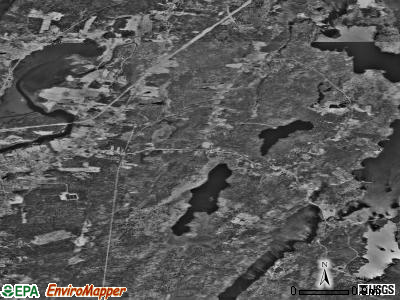 Zip code 04543 satellite photo by USGS