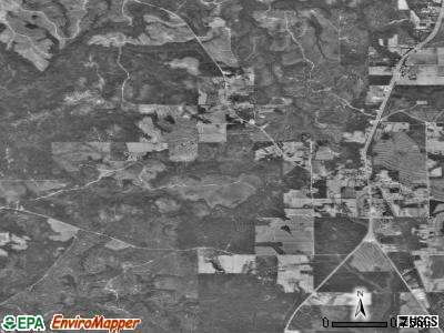 Zip code 36578 satellite photo by USGS