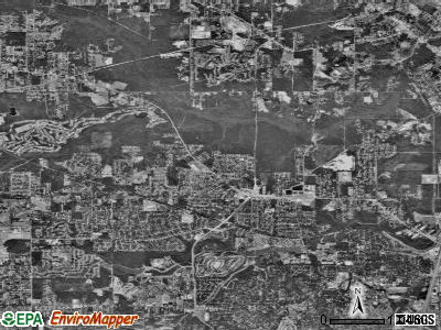 Zip code 36618 satellite photo by USGS