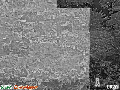 Zip code 36874 satellite photo by USGS