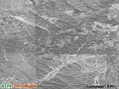 Zip code 37023 satellite photo by USGS
