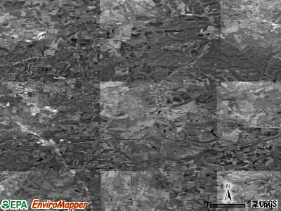 Zip code 37029 satellite photo by USGS