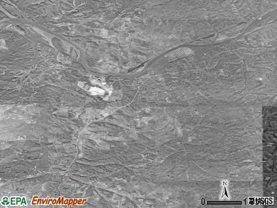 Zip code 37050 satellite photo by USGS