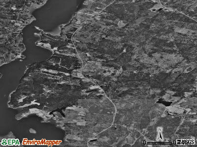 Zip code 04573 satellite photo by USGS