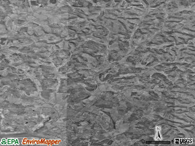 Zip code 37057 satellite photo by USGS