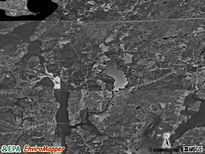 Zip code 04579 satellite photo by USGS