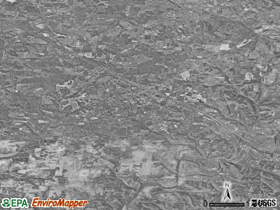 Zip code 37146 satellite photo by USGS