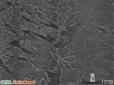 Zip code 04605 satellite photo by USGS