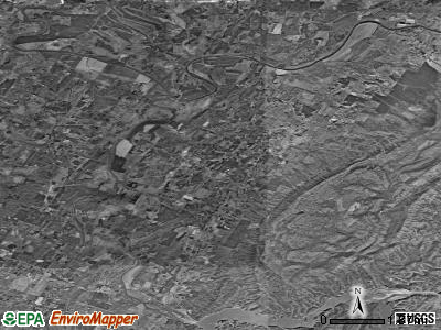 Zip code 37307 satellite photo by USGS