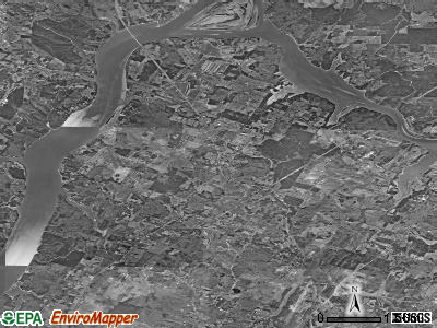 Zip code 37308 satellite photo by USGS