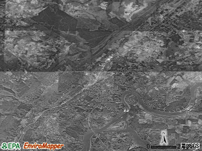 Zip code 37321 satellite photo by USGS