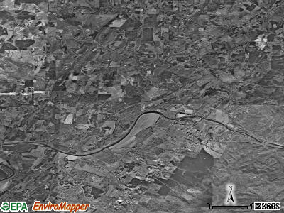 Zip code 37325 satellite photo by USGS