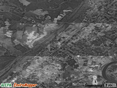 Zip code 37332 satellite photo by USGS