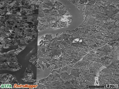 Zip code 37341 satellite photo by USGS