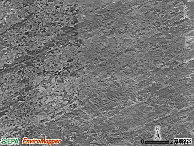 Zip code 37354 satellite photo by USGS
