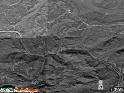 Zip code 37396 satellite photo by USGS