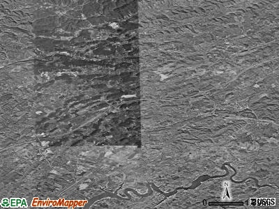 Zip code 37617 satellite photo by USGS