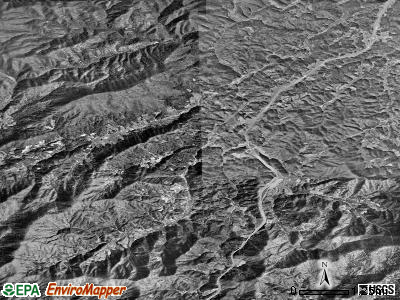Zip code 37657 satellite photo by USGS