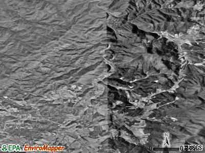 Zip code 37680 satellite photo by USGS