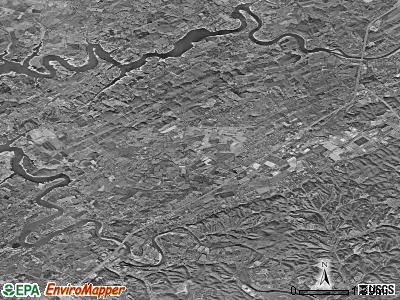 Zip code 37686 satellite photo by USGS