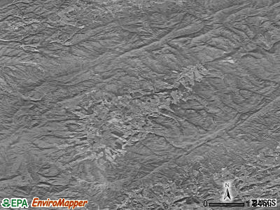 Zip code 37688 satellite photo by USGS