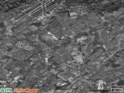 Zip code 37701 satellite photo by USGS