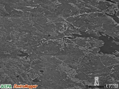 Zip code 04628 satellite photo by USGS