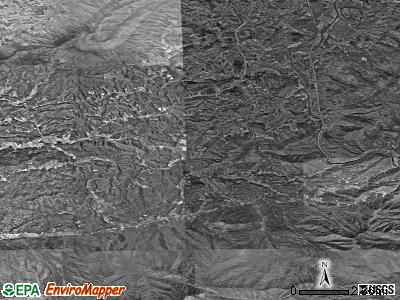 Zip code 37722 satellite photo by USGS