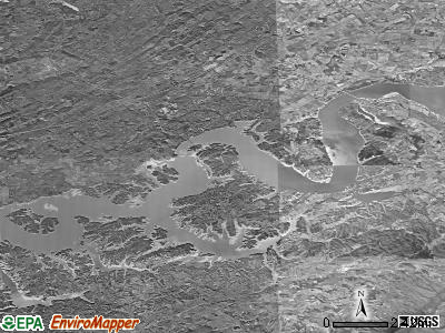 Zip code 37725 satellite photo by USGS